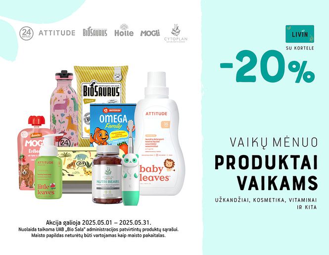 Produktai vaikams | Akcija