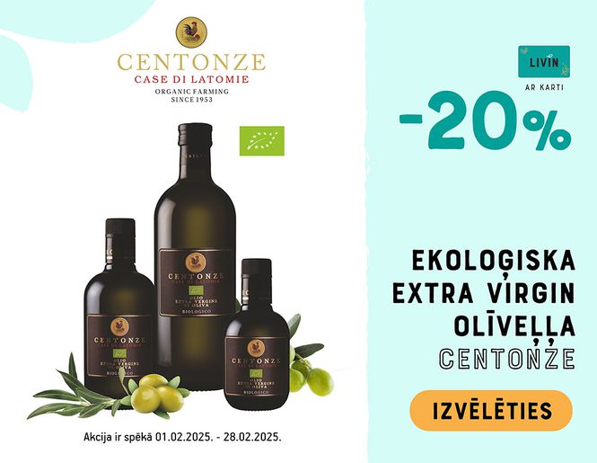 -20% „Centonze“ olīveļļai | Akcija