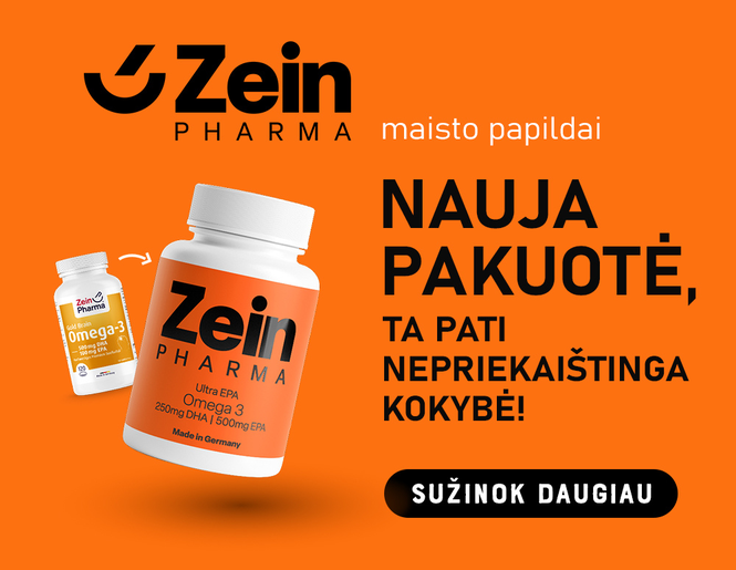 „Kiekviena diena yra Tavo“ – ryškiai atsinaujinęs „Zein Pharma“ prekės ženklas