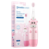 Elektrinis dantų šepetėlis vaikams PINK GIRAFFE