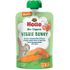 Morkų, saldžiųjų bulvių ir žirnelių tyrelė VEGGIE BUNNY, kūdikiams nuo 6 mėn., biodinaminė